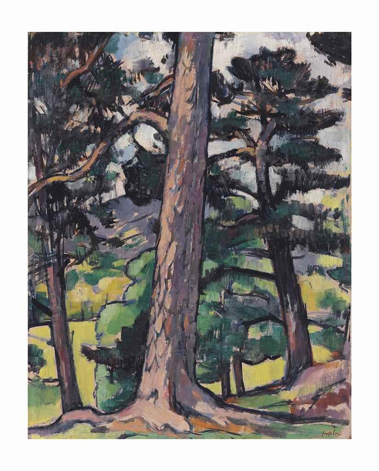 The Pine Trees by Samuel John Peploe