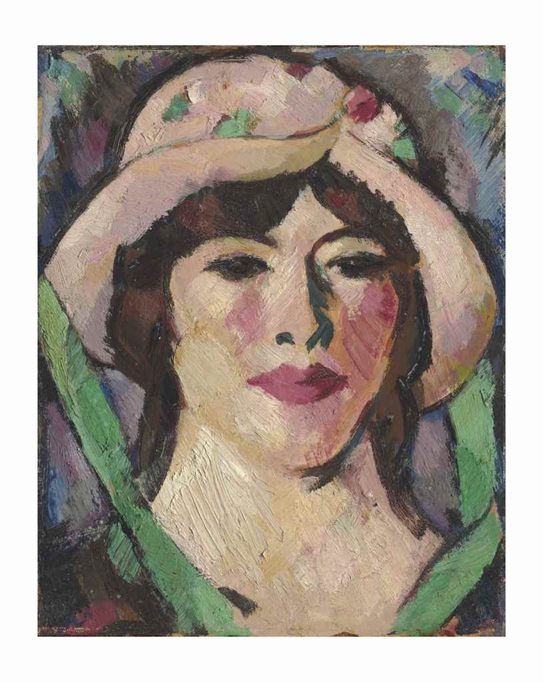 Portrait of Margaret Morris by John Duncan Fergusson
