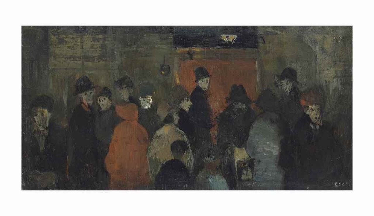 The Crowd by Laurence Stephen Lowry