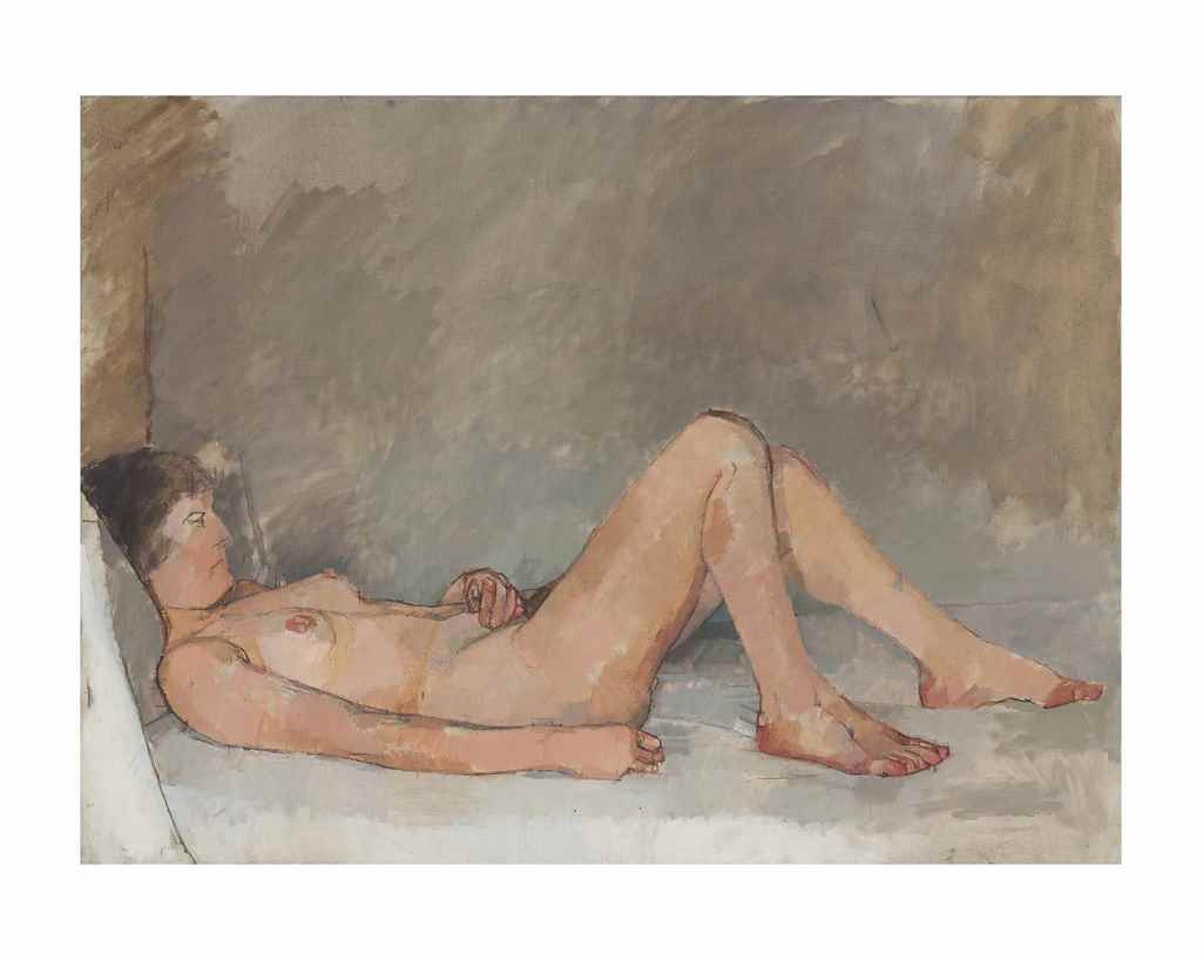 Italian girl by Euan Uglow