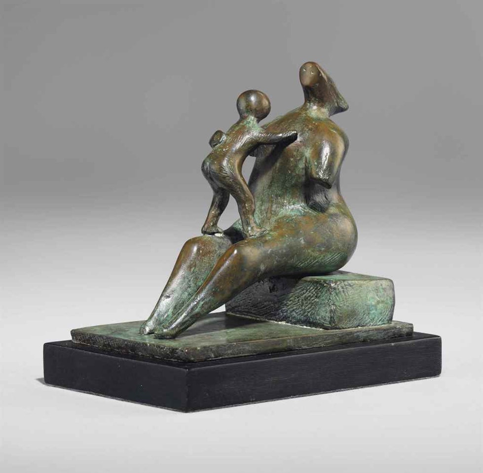 Mother and Child: Armless by Henry Moore