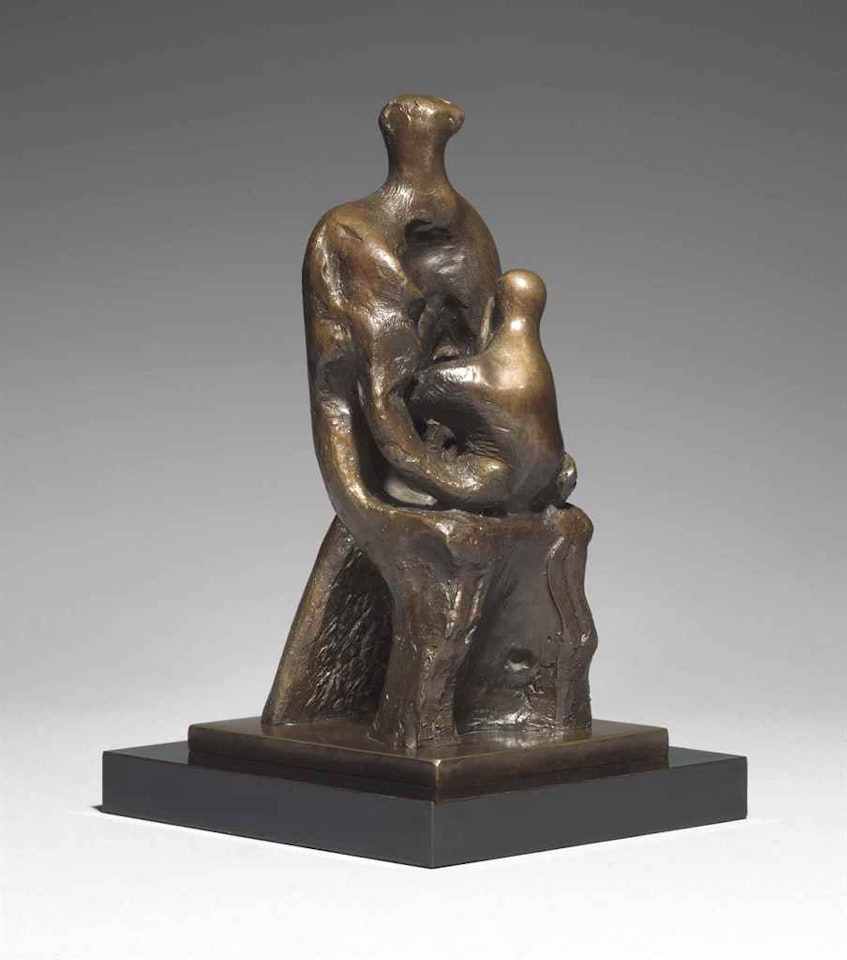 Mother and Child: Chair by Henry Moore