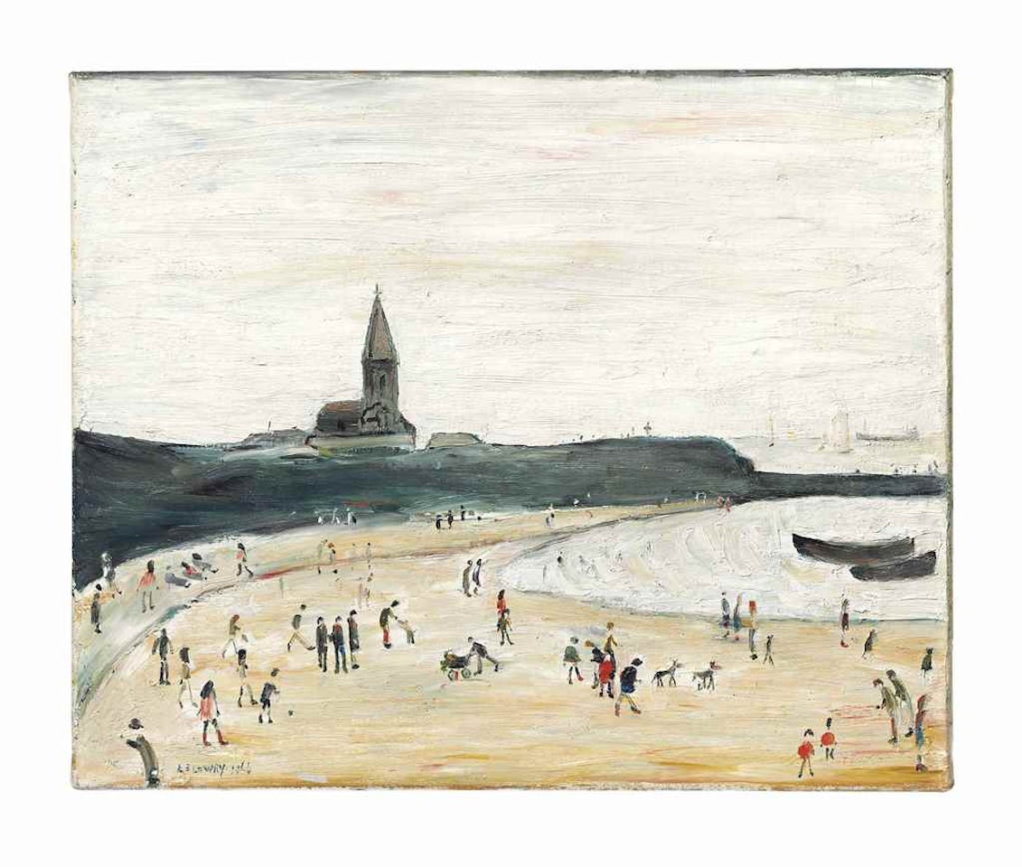 Newbiggin-by-the-Sea by Laurence Stephen Lowry