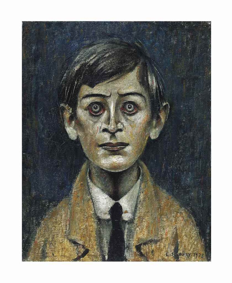 Boy in a Yellow Jacket by Laurence Stephen Lowry