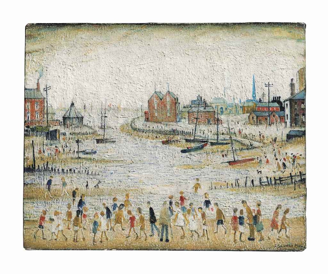 The Estuary by Laurence Stephen Lowry