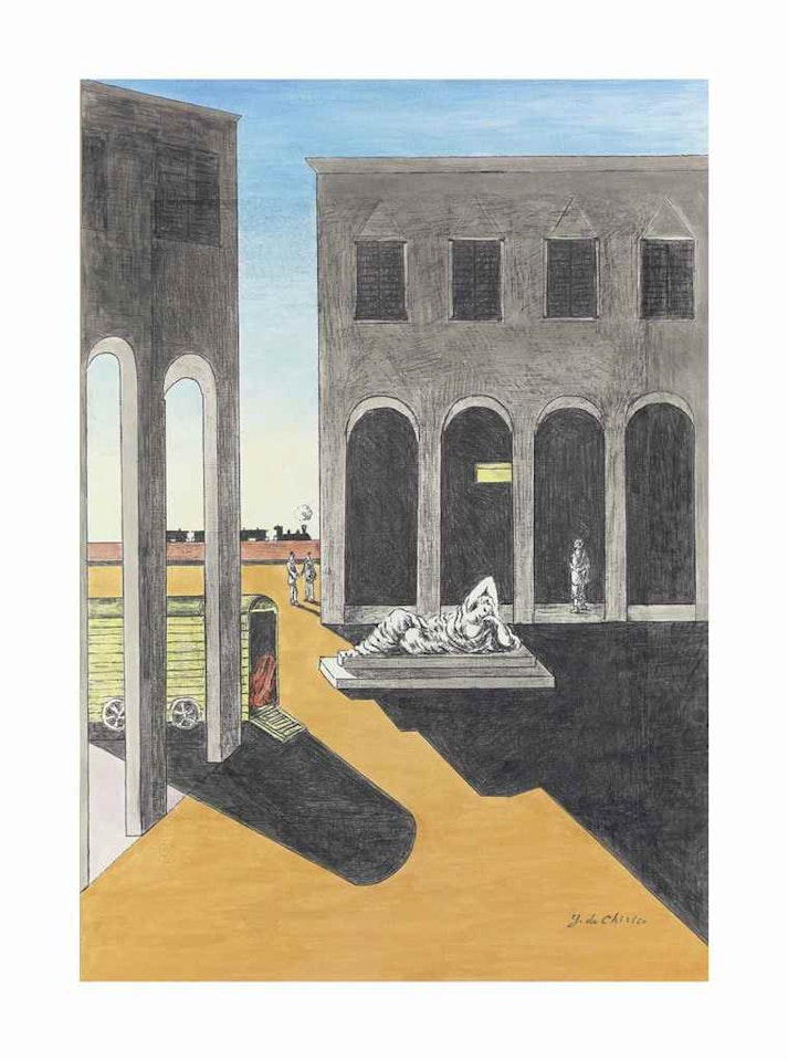 Piazza d'Italia by Giorgio de Chirico
