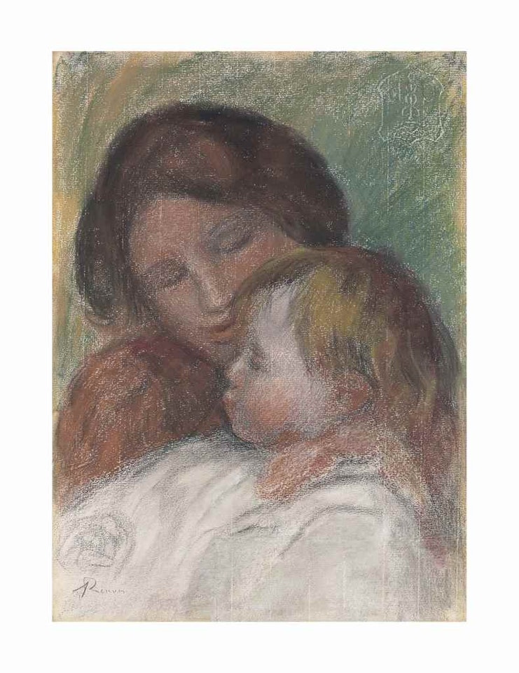 Suzanne et Jean by Pierre-Auguste Renoir
