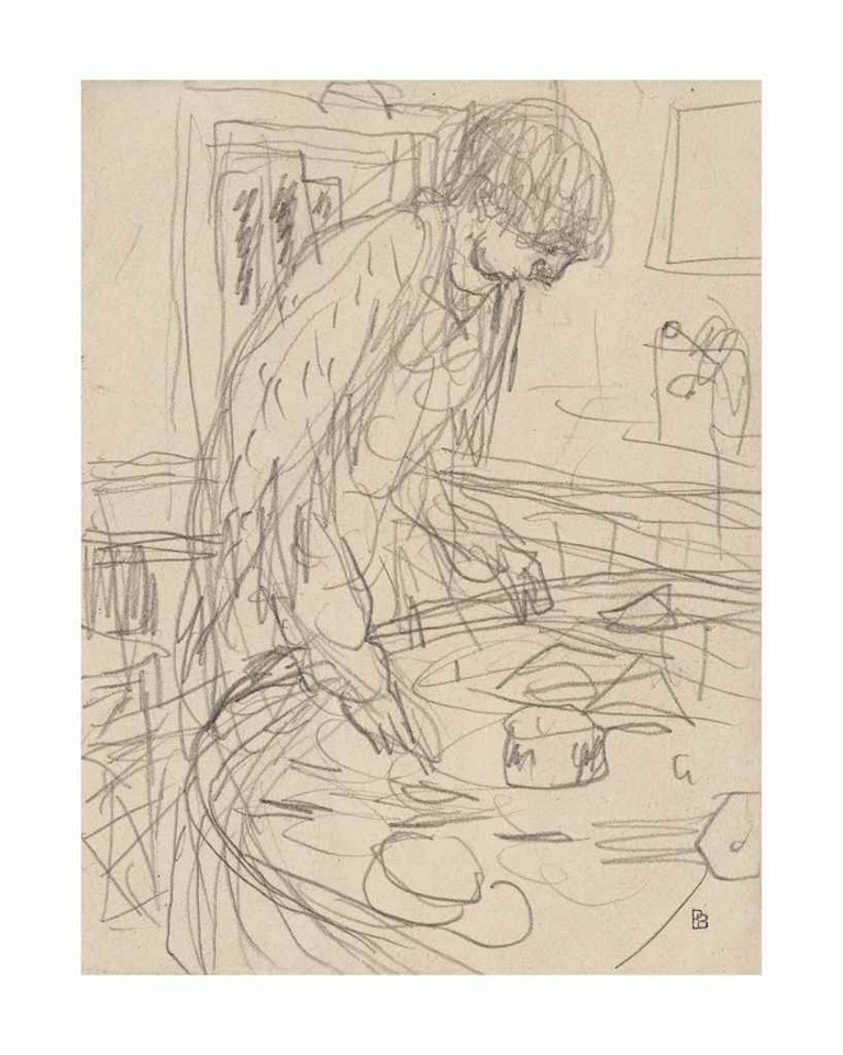 Intérieur avec Marthe Bonnard by Pierre Bonnard