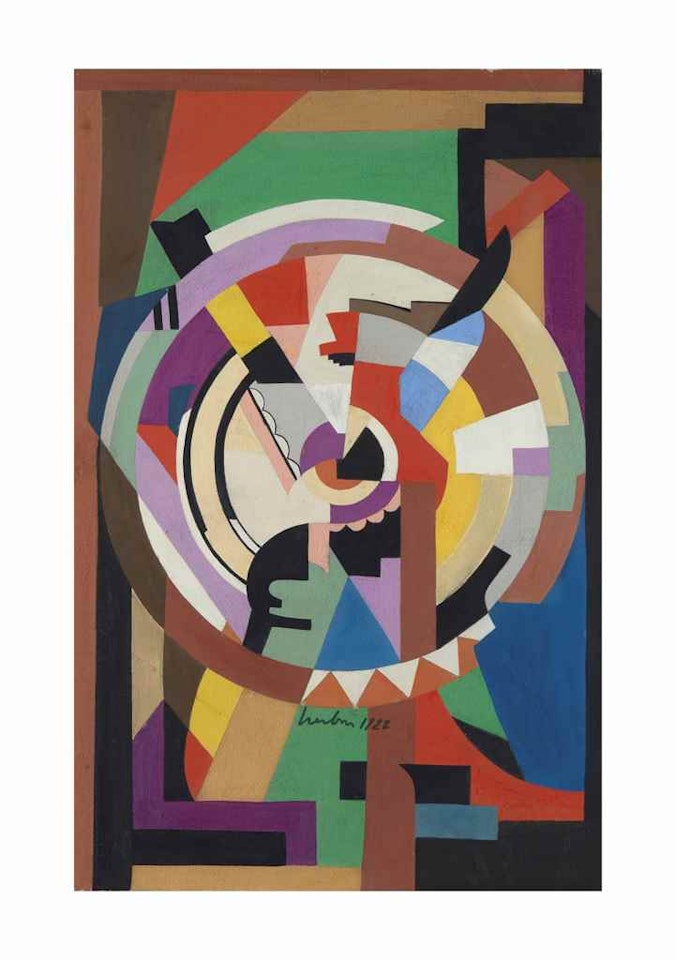 Composition by Auguste Herbin