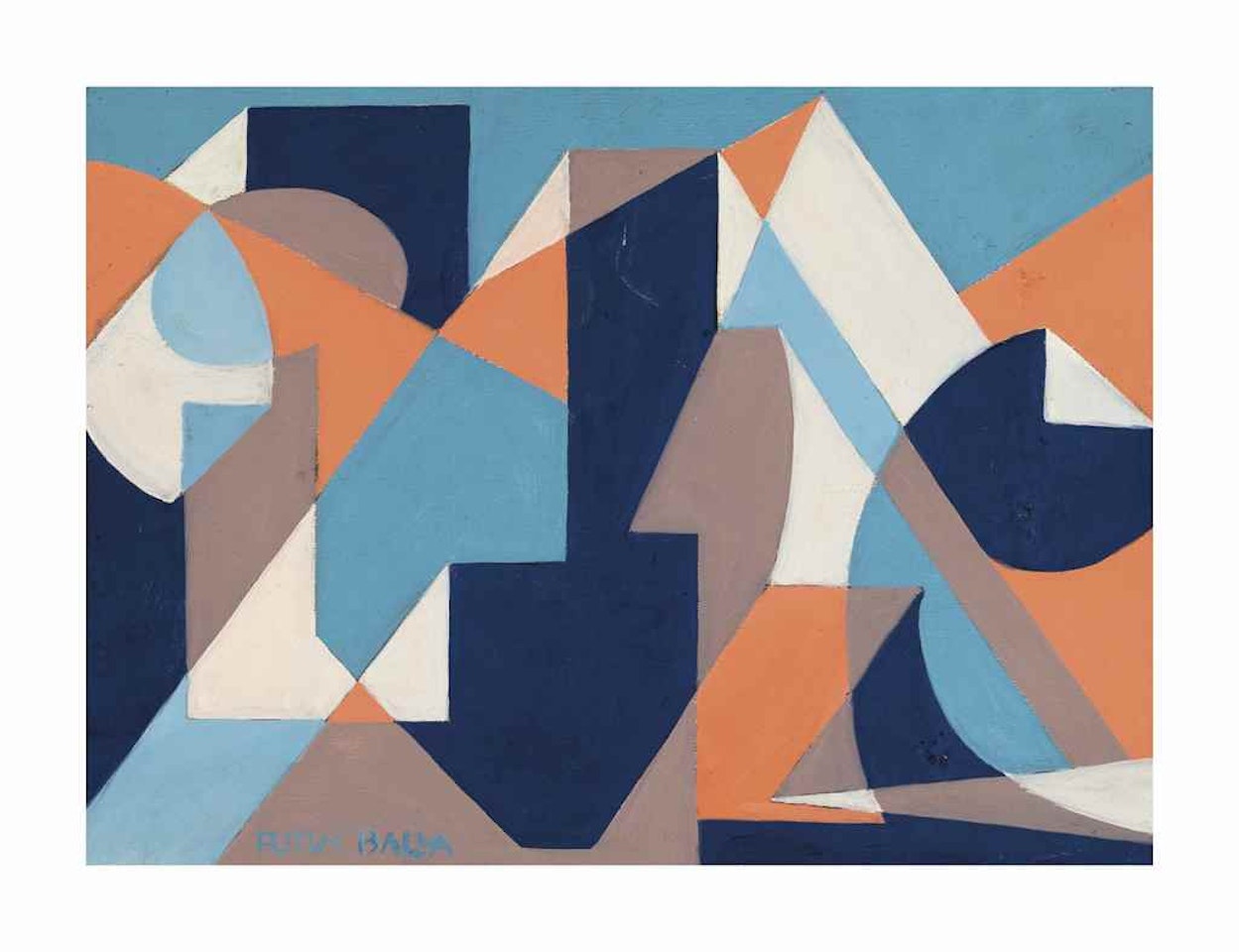 Forze spaziali by Giacomo Balla