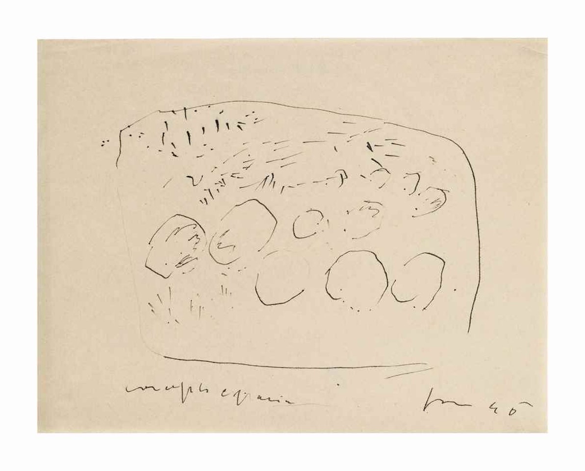 Concepto espacial by Lucio Fontana