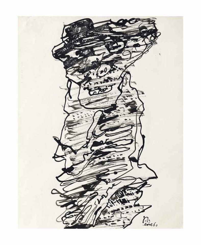 Personnage by Jean Dubuffet