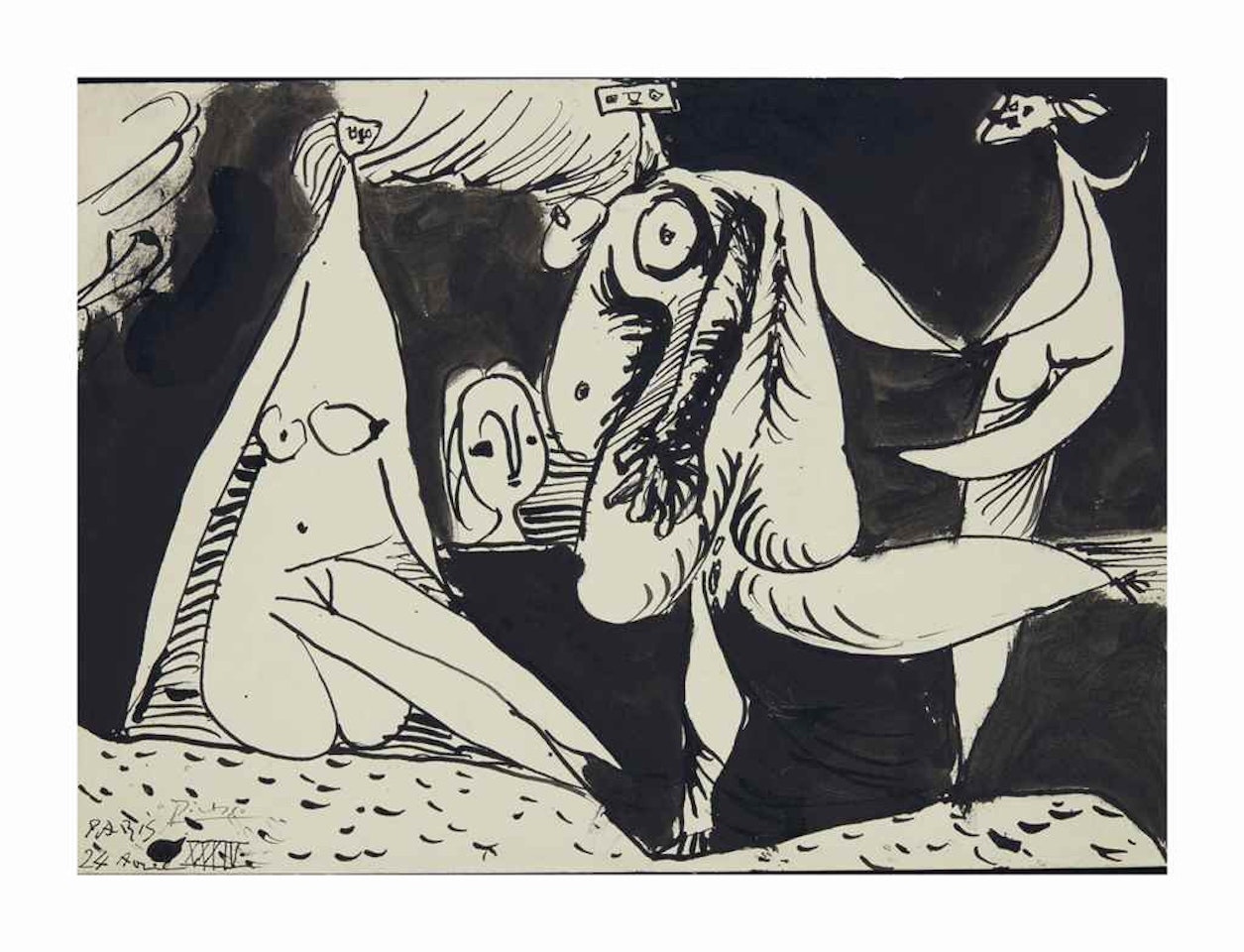 Baigneuses by Pablo Picasso