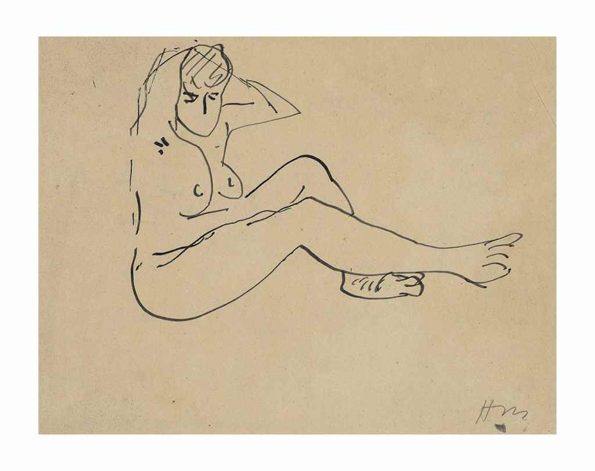 Femme nue assise by Henri Matisse