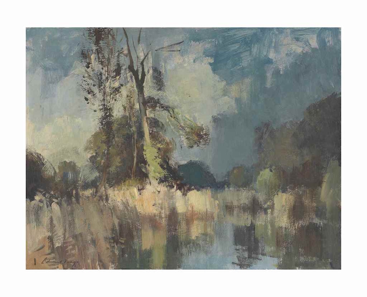 The backwater by Edward Seago