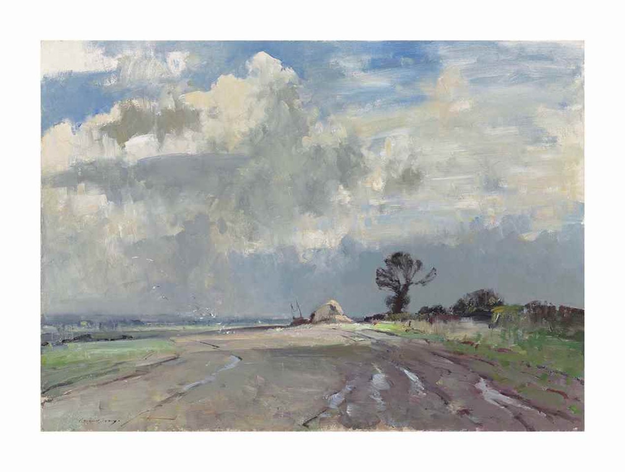 The gleam by Edward Seago