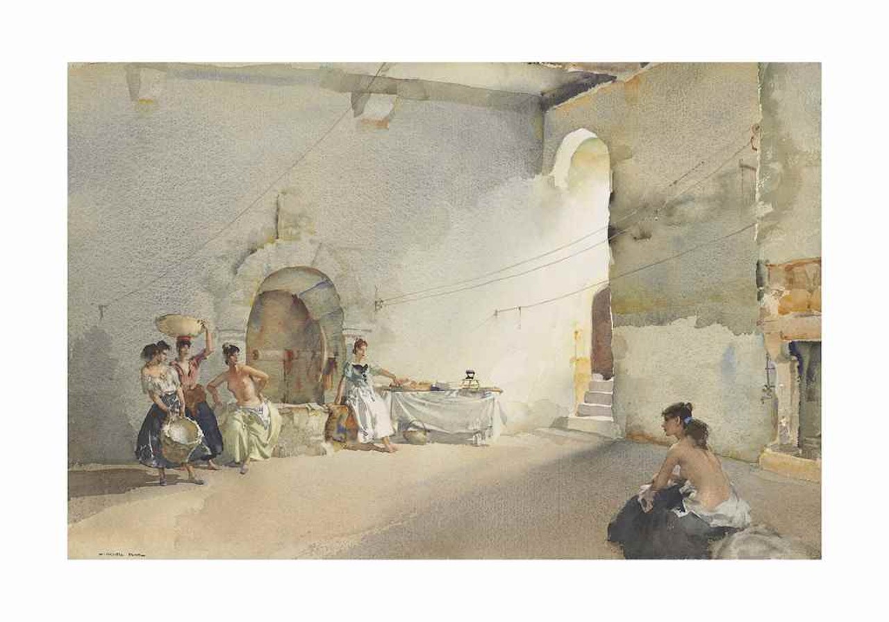 Four Against One by William Russell Flint