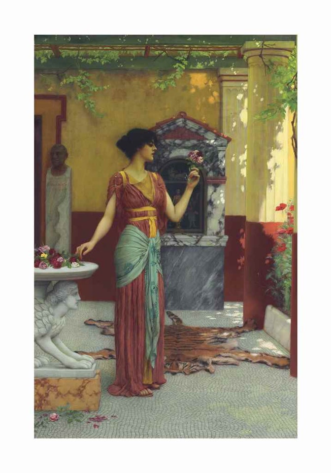 The bouquet by JOHN WILLIAM GODWARD, R.B.A.