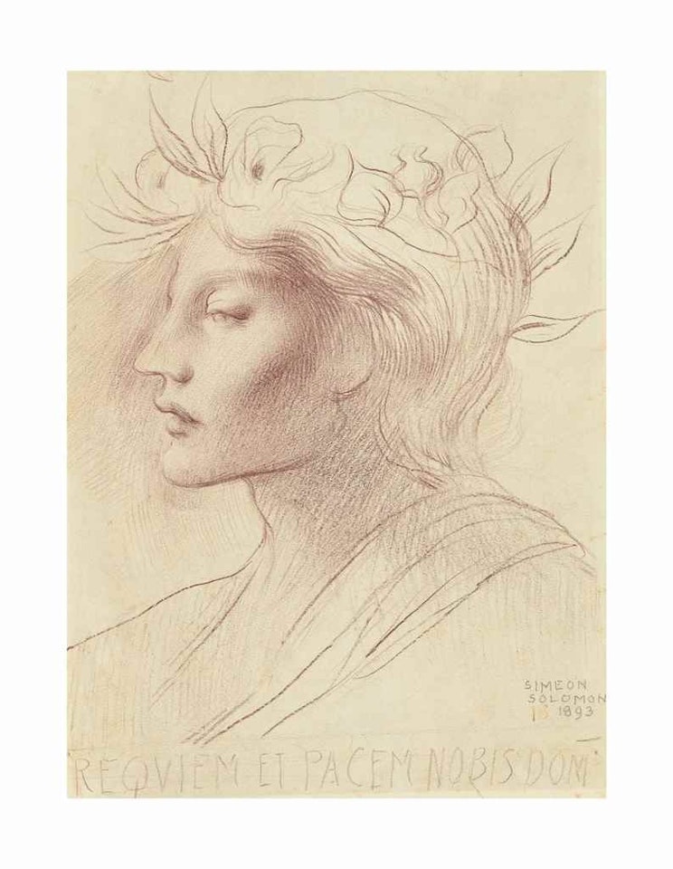 Requiem et Pacem Nobis Dom by Simeon Solomon