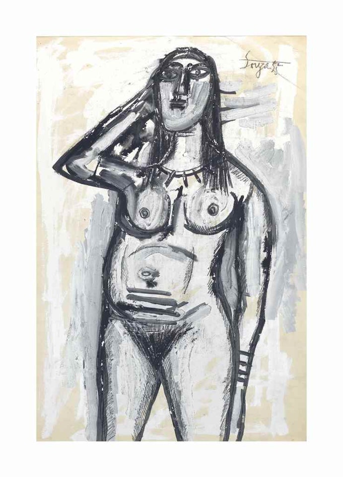 Untitled (Nude) by Francis Newton Souza