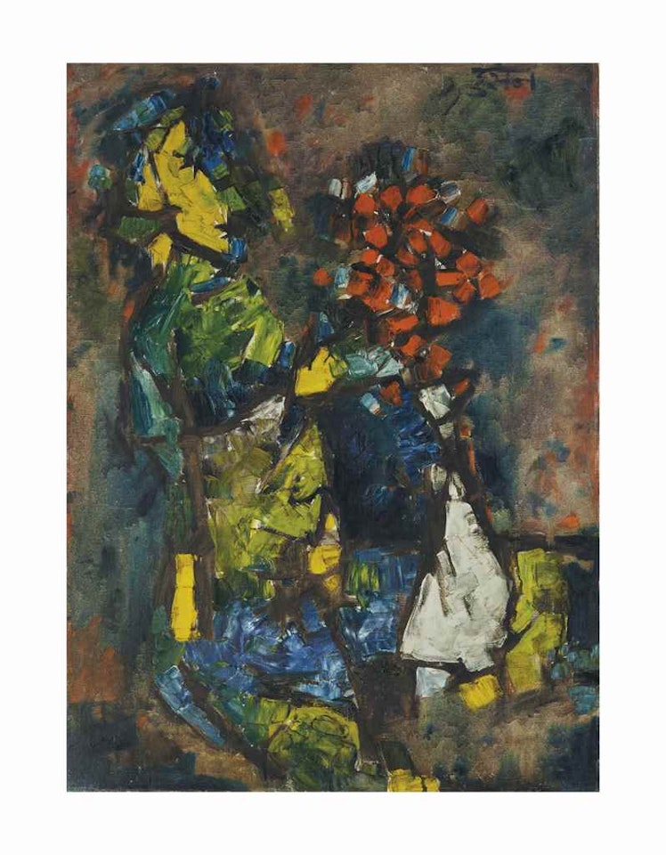 Petals by M.F. Husain