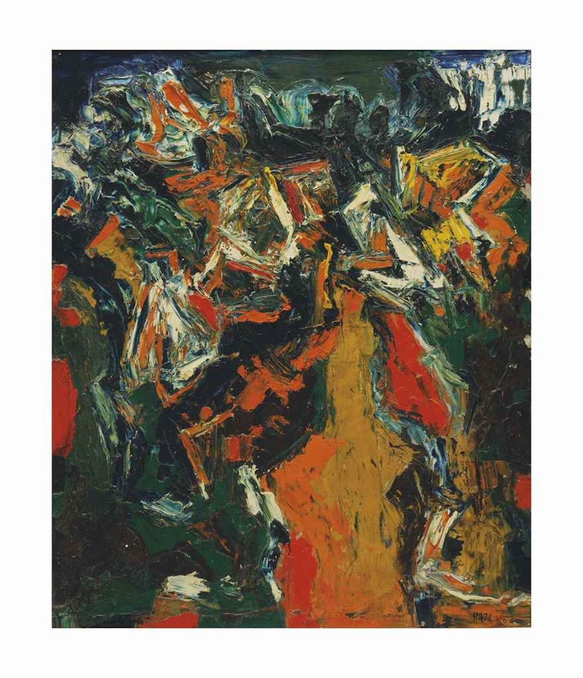 Paysage Barbizon by Sayed Haider Raza
