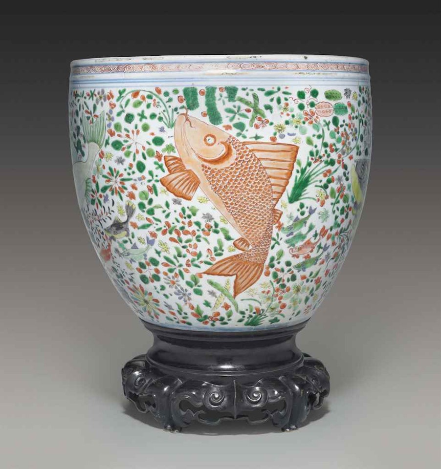 A FAMILLE VERTE JARDINIÈRE by Anonymous