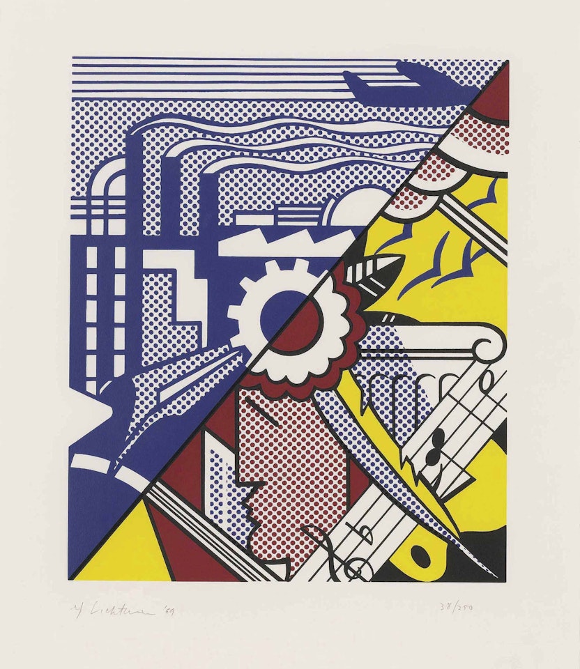 Industry and the Arts II by Roy Lichtenstein