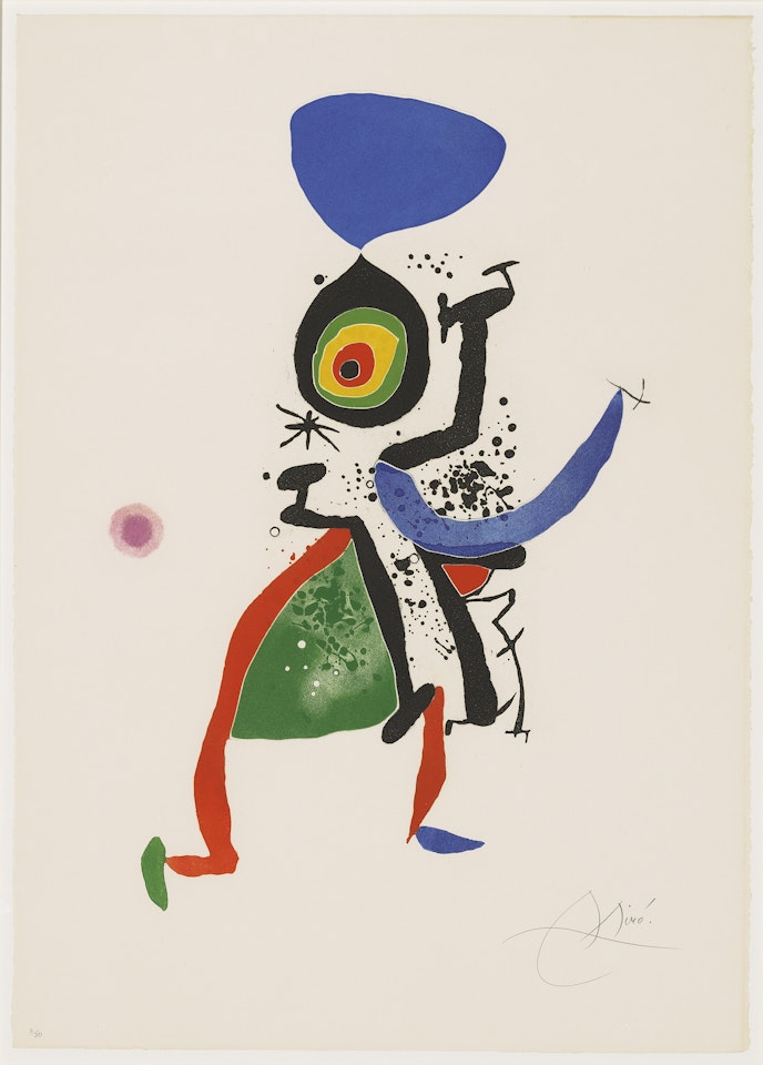 Joan Miró. Gravats 5 Poemes. Joan Salvat-Papasseit by Joan Miró
