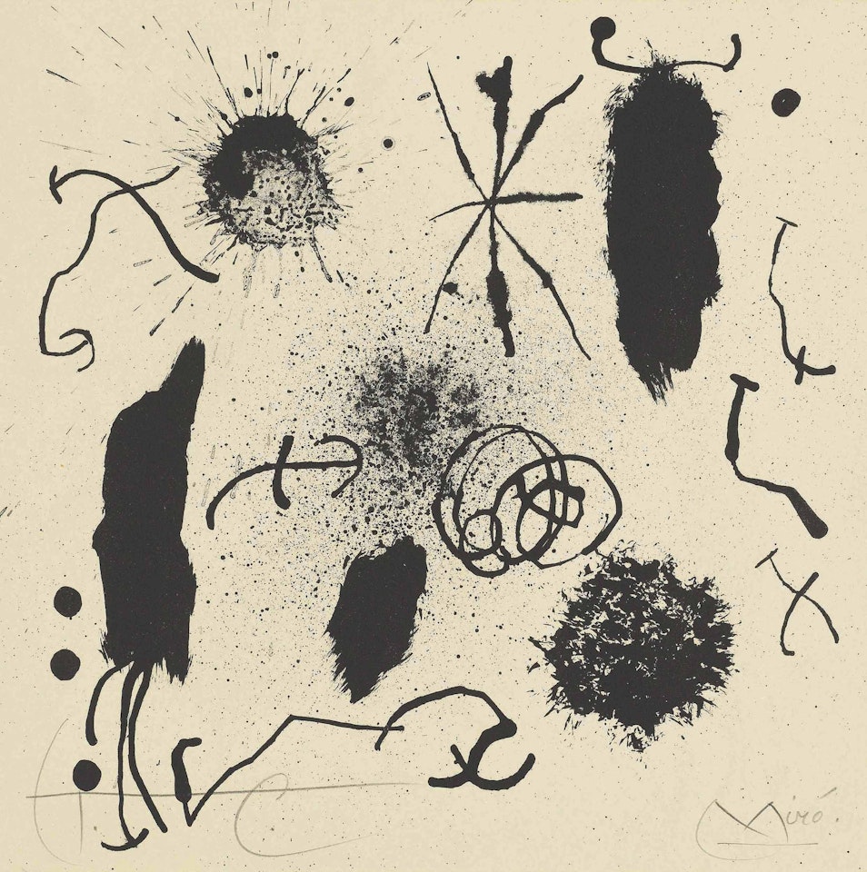Je travaille comme un jardinier by Joan Miró