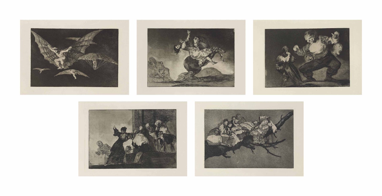 Los Proverbios by Francisco José de Goya