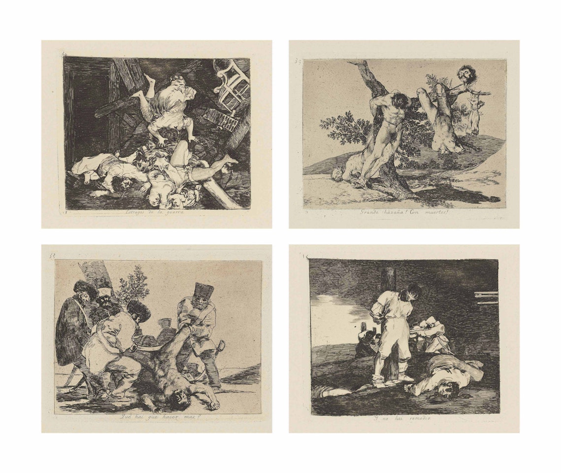 Los Desastres de la Guerra by Francisco José de Goya
