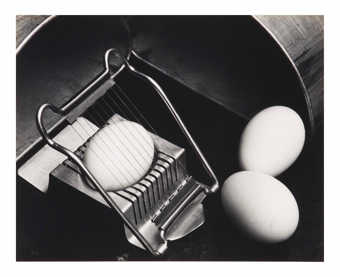 Eggs and Slicer by Edward Weston