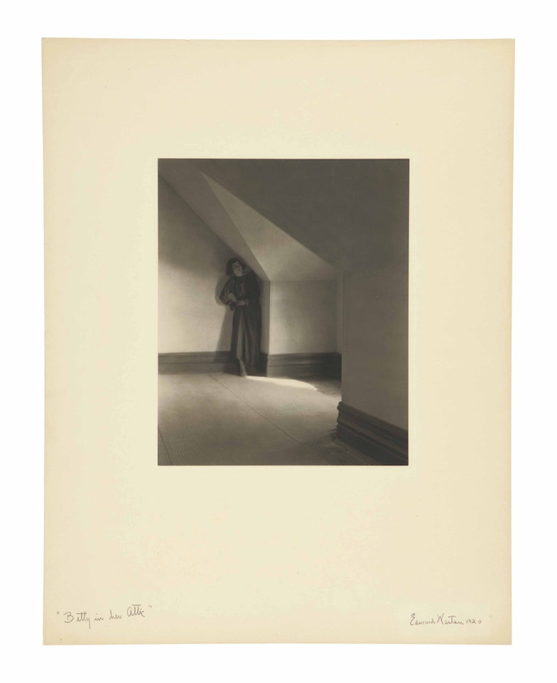 Betty in Her Attic by Edward Weston