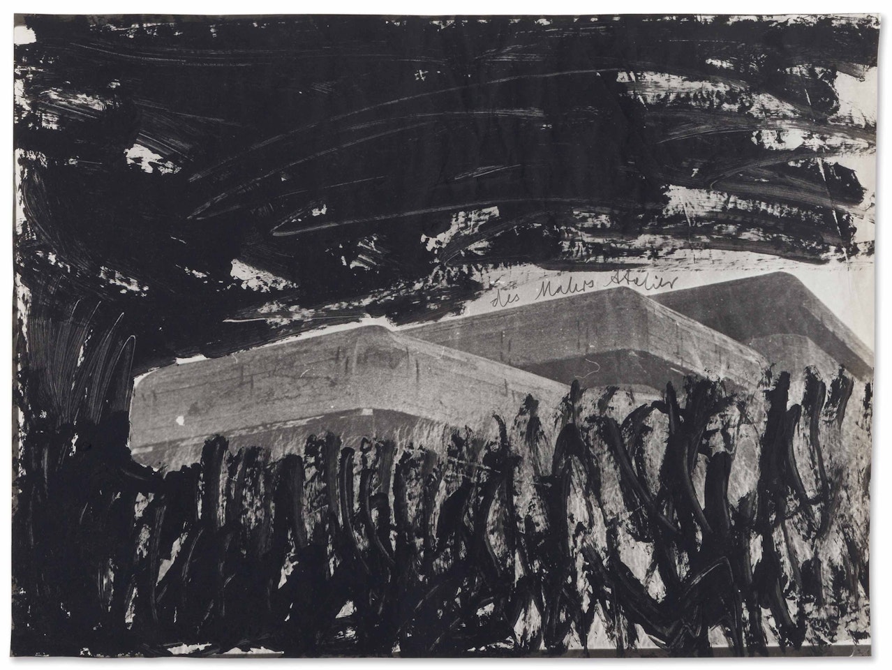 Des Malers Atelier by Anselm Kiefer