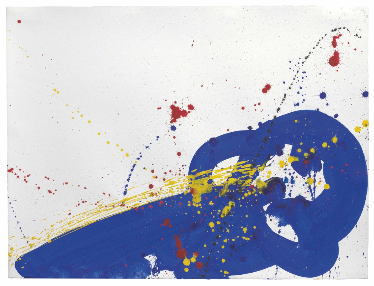 Untitled by Sam Francis