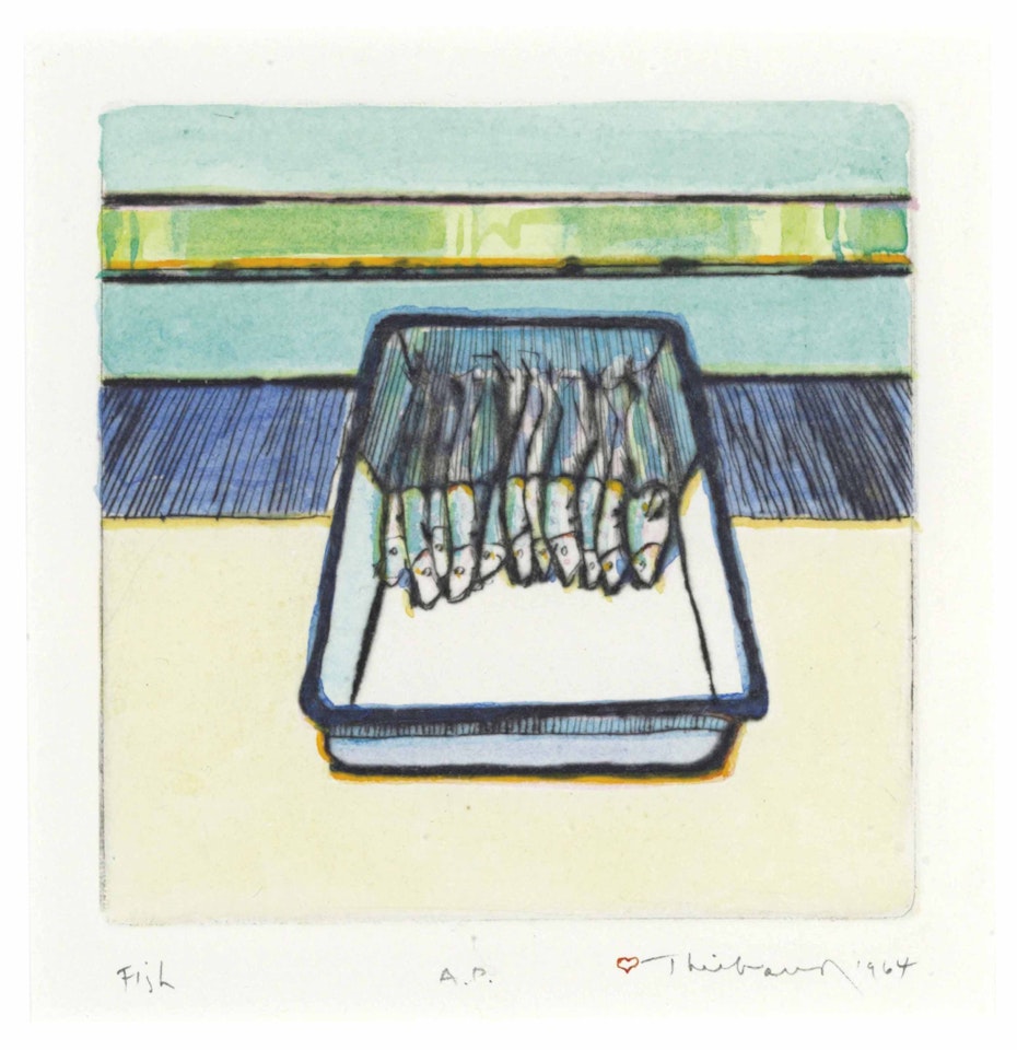 Fish by Wayne Thiebaud