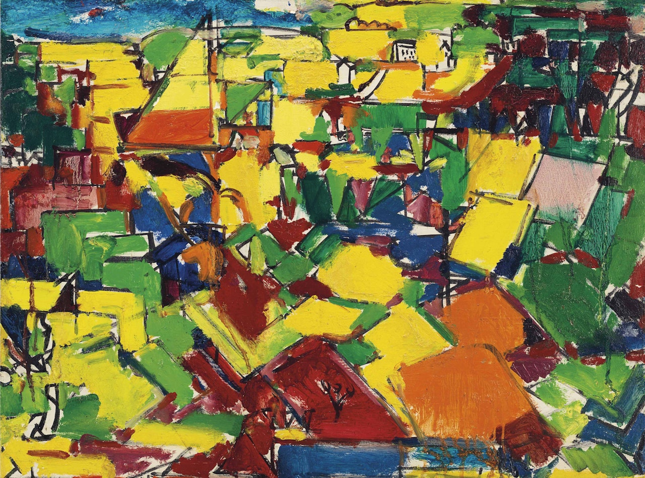 Landscape No. 137 by Hans Hofmann