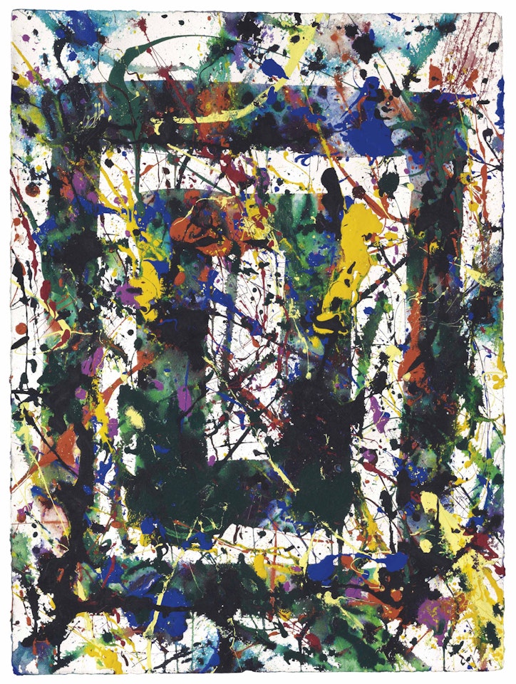 Untitled by Sam Francis