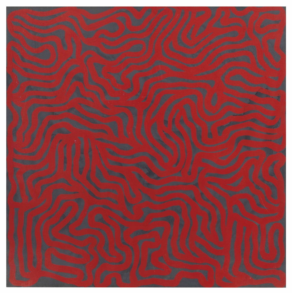 Irregular Grid by Sol LeWitt