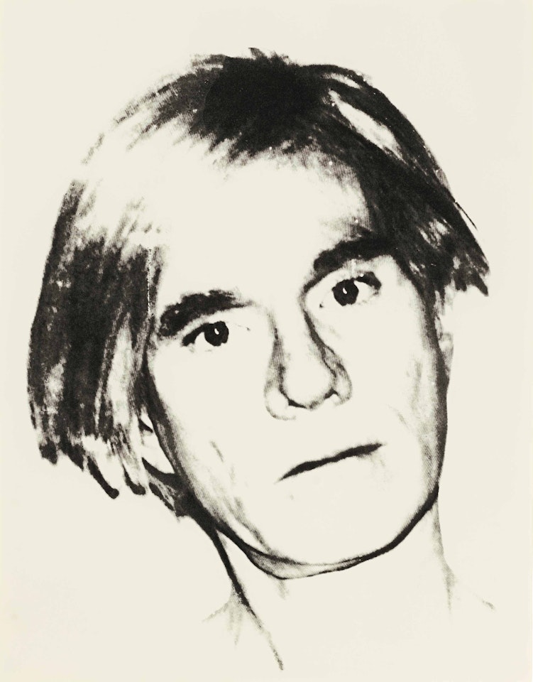 Self-Portrait by Andy Warhol