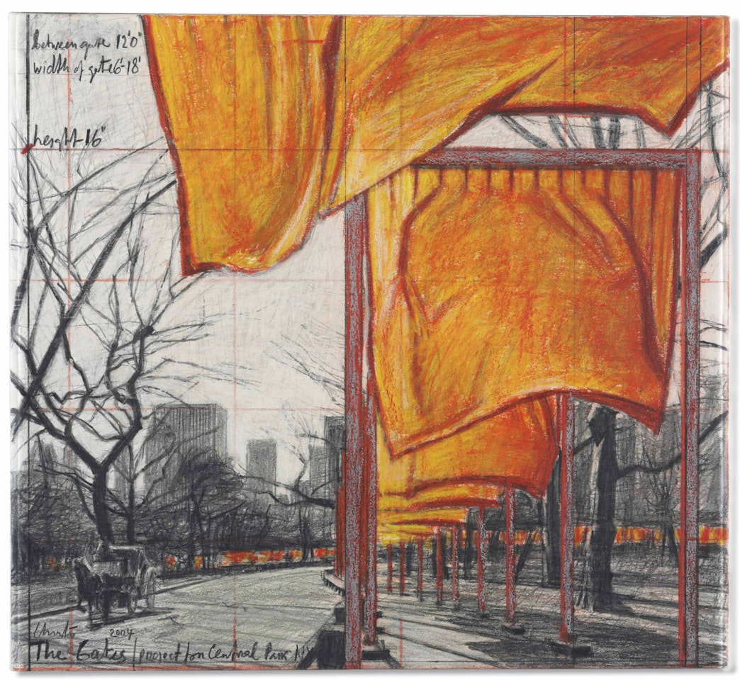 The Gates, Project for Central Park, New York City by Christo