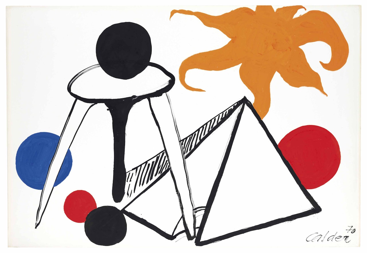 On the Moon by Alexander Calder