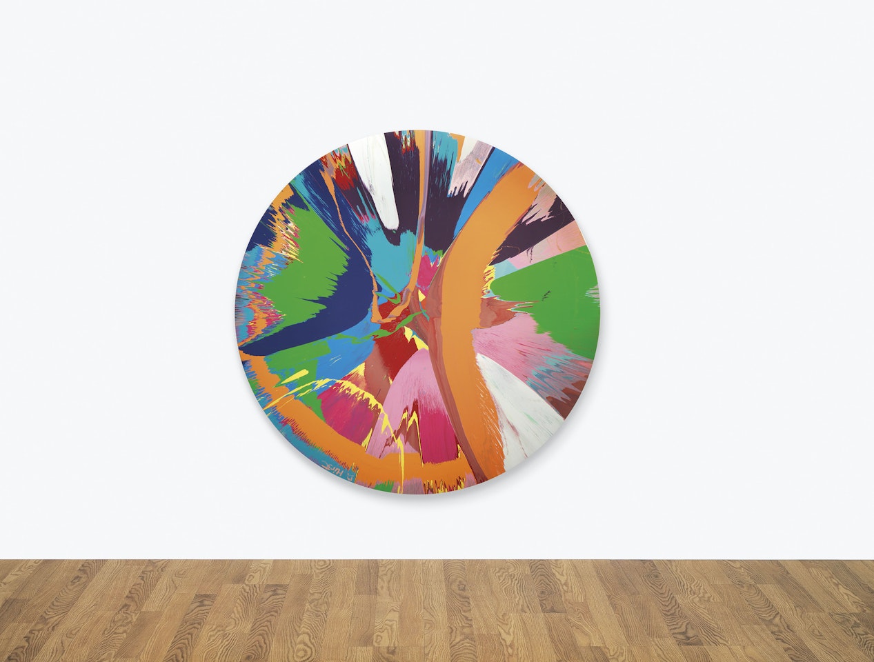 Beautiful, why don't you just kiss my fucking tits painting by Damien Hirst