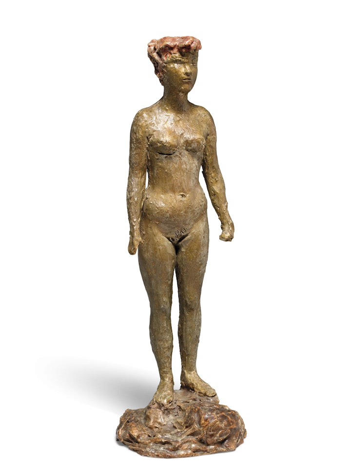 Nudo in piedi (Nude Standing) by Lucio Fontana