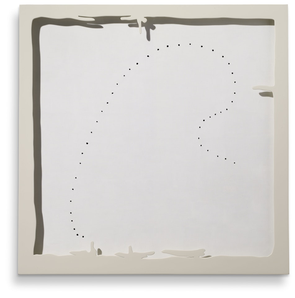 Concetto spaziale, Teatrino by Lucio Fontana