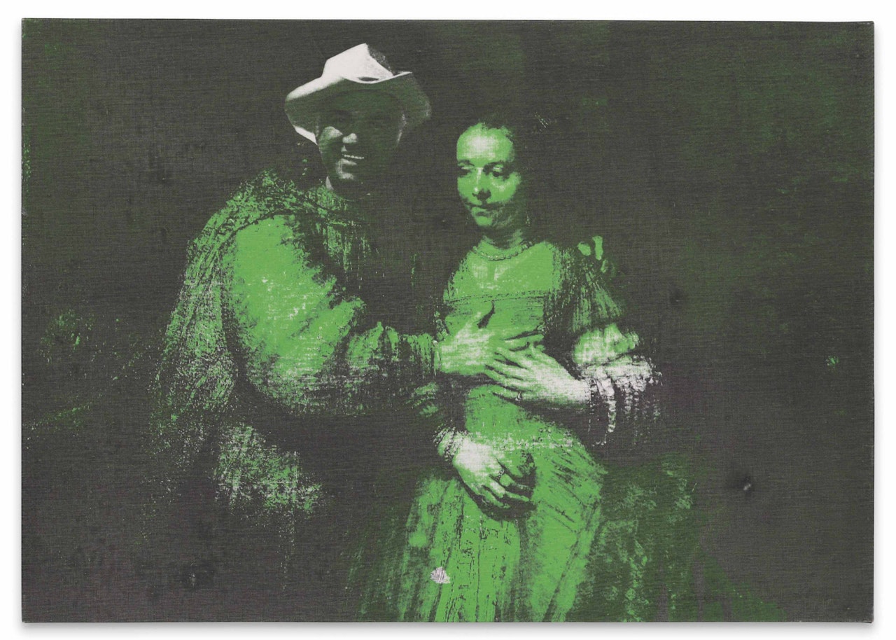 Portrait of Lorne Greene No. 2 by George Condo