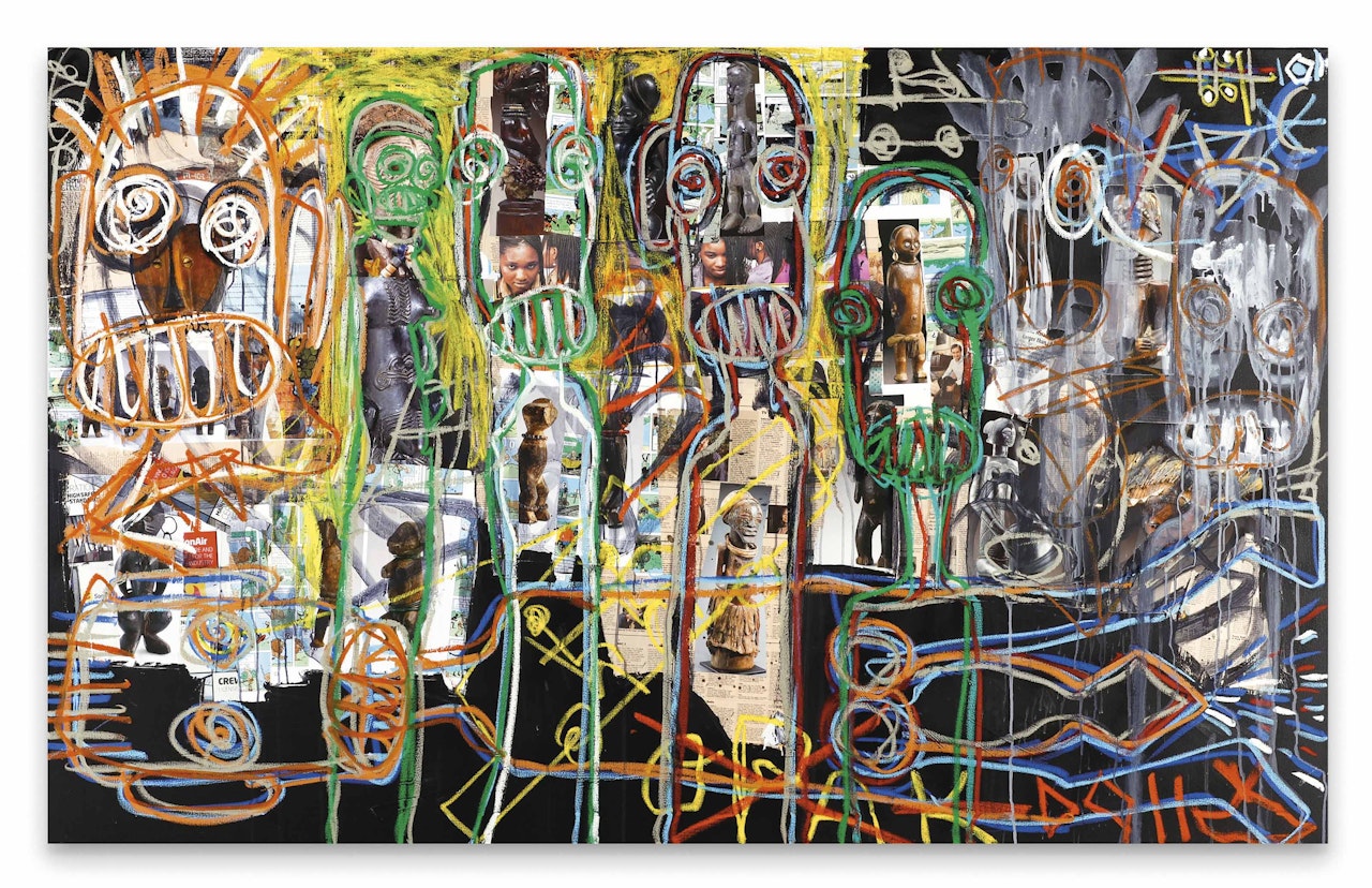 Untitled by Aboudia Abdoulaye Diarrassouba