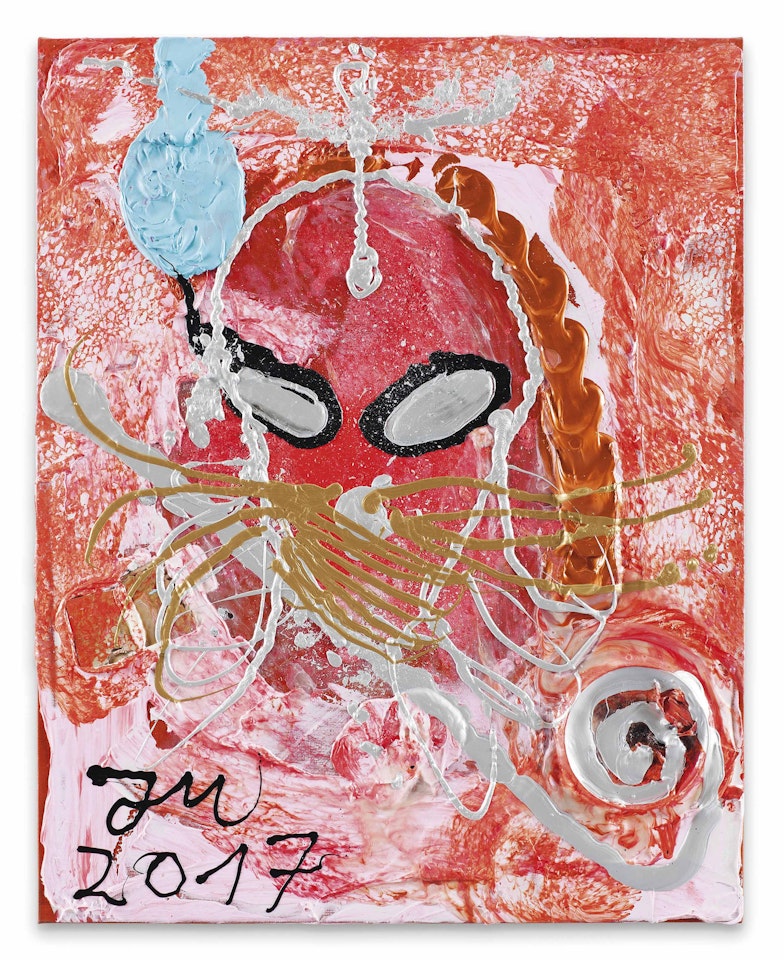 Großmacht im Gnulli (Super Power in the Gnulli) by Jonathan Meese