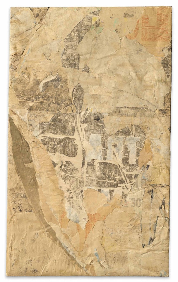 A mezza luna (At Half-Moon) by Mimmo Rotella